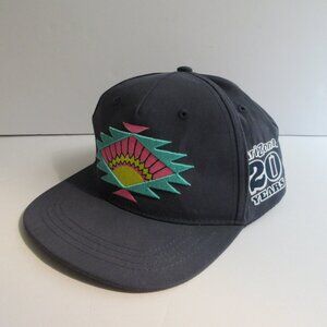 AriZona Iced Tea 20th Anniversary Hat Embroidered Logo Blue Snapback Unisex Cap